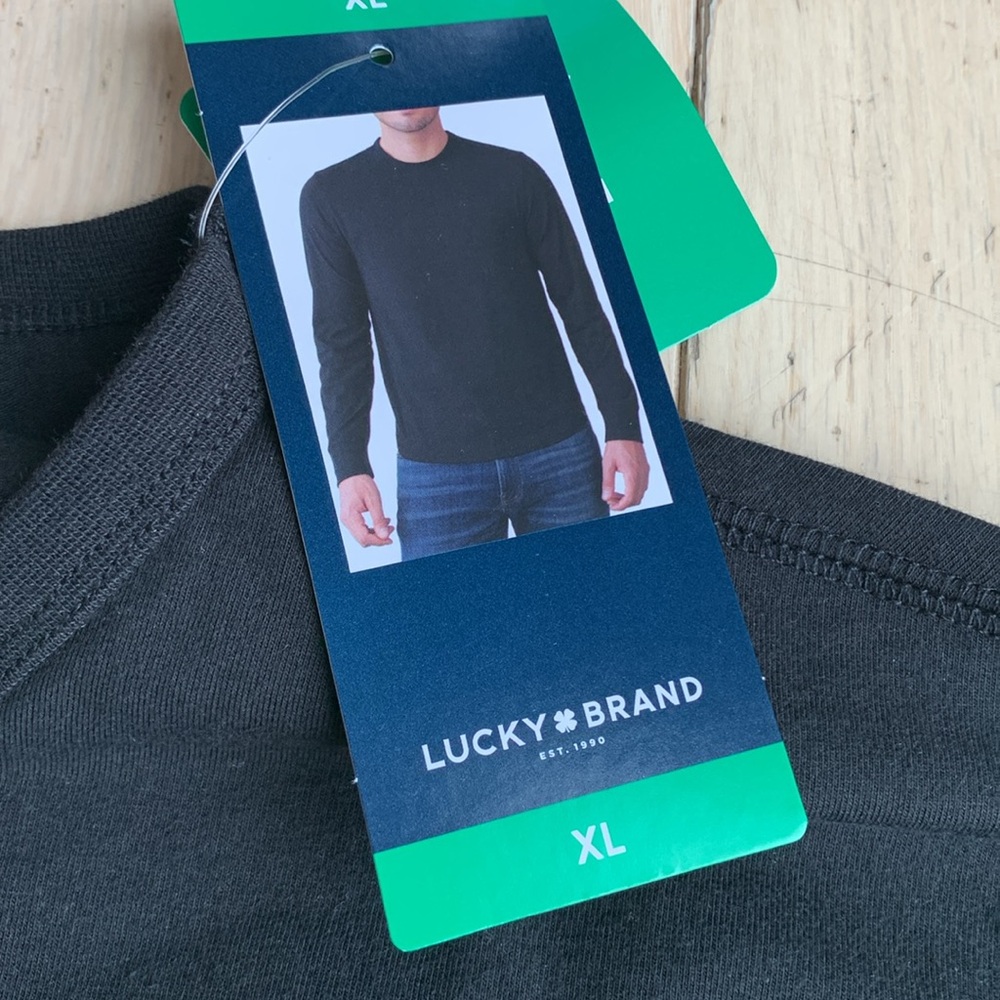 NWT MEN’S LUCKY CREWNECK SHIIRT - Picture 2 of 3